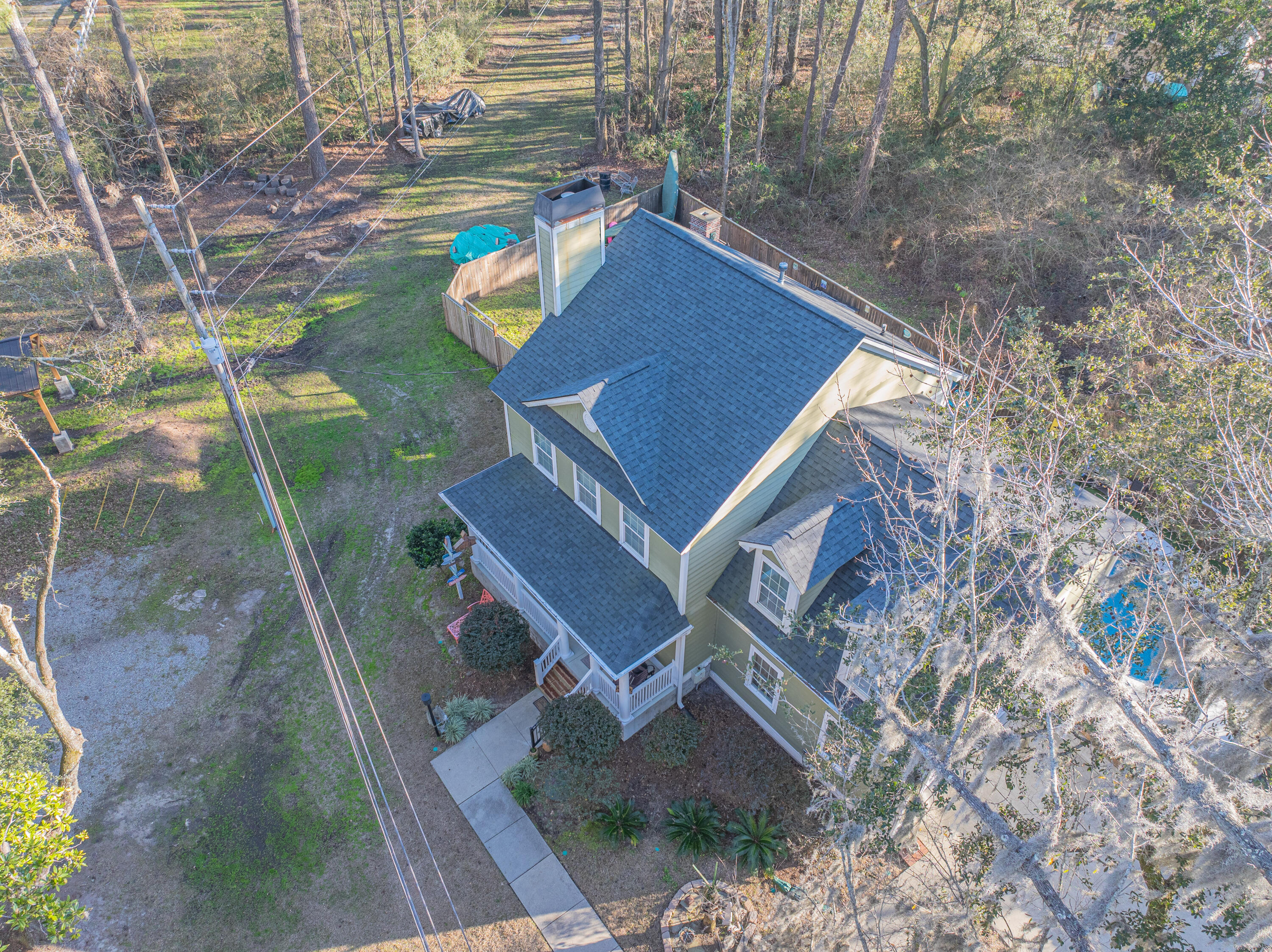 1548 River Road Johns Island, SC 29455 - Photo 68 of 68 1548 River Road Aerial-11