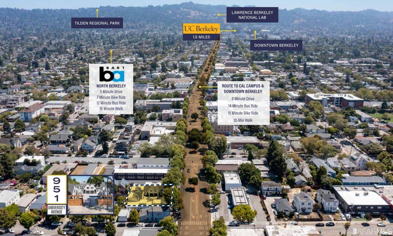 951 University Avenue Berkeley, CA 94710 - Photo 32 of 34 a city view