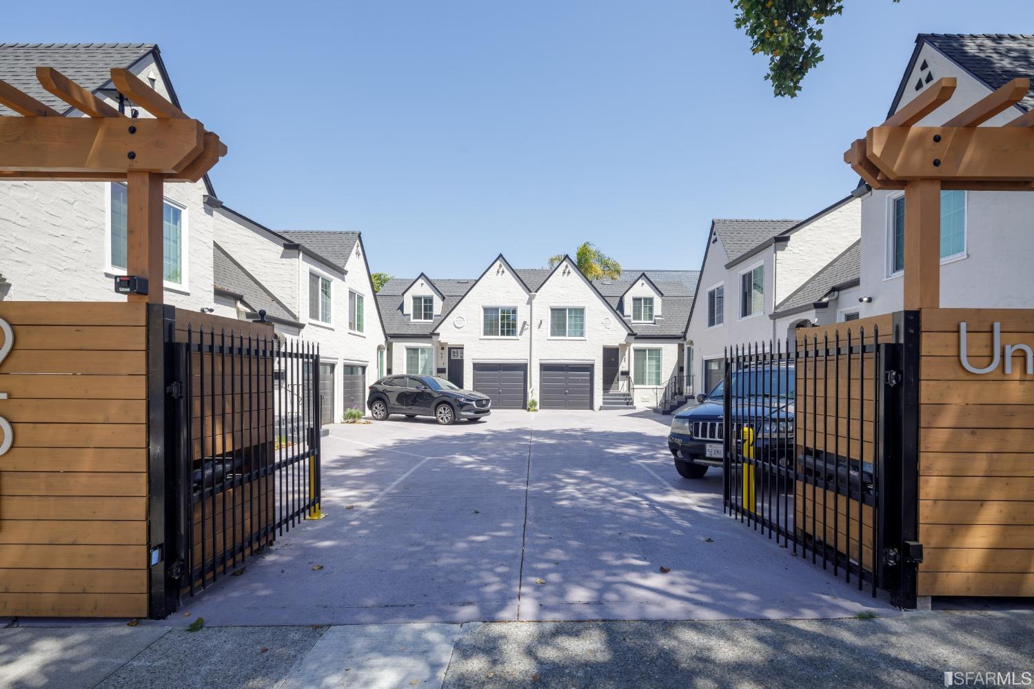 951 University Avenue Berkeley, CA 94710 - Photo 6 of 34 a view of a street with brick house and wooden floor