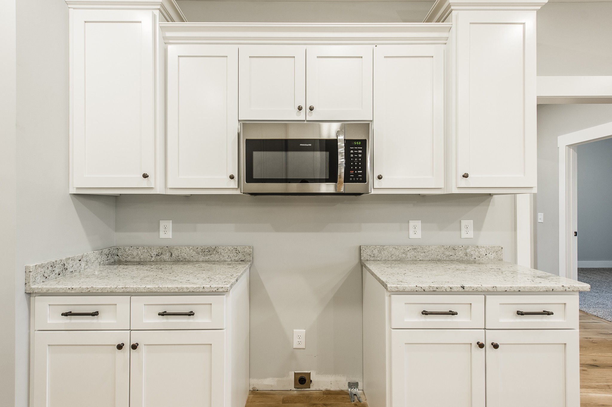 511 Clearview Road Cottontown, TN 37048 - Photo 20 of 41 a kitchen with granite countertop white cabinets and a stove