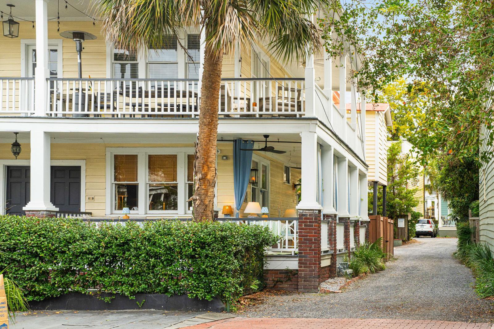 230 Rutledge Avenue, Unit C Charleston, SC 29403 - Photo 3 of 35 FRONT FACADE & PIAZZA VIEW