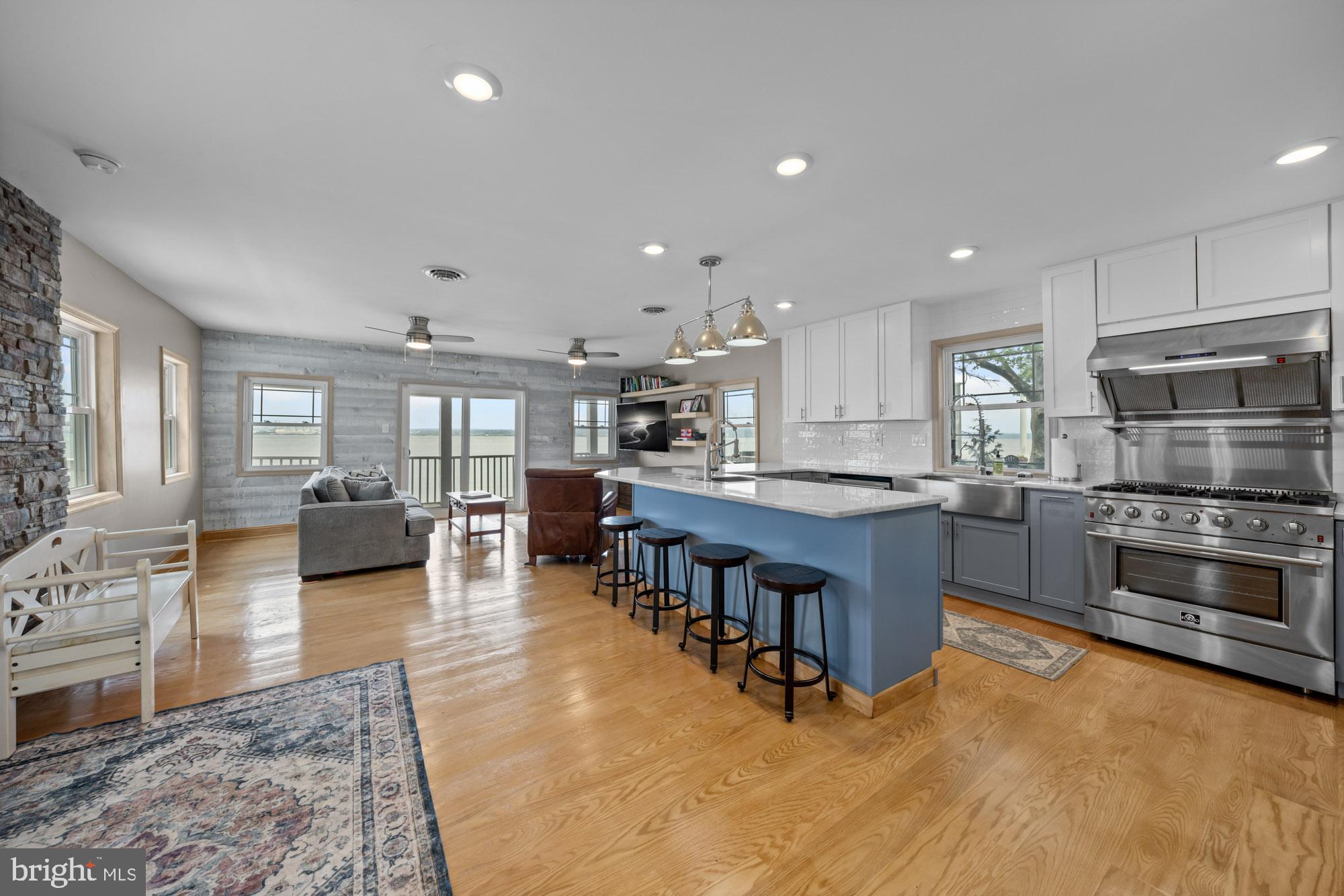 1 Risner Avenue Penns Grove, NJ 08069 - Photo 4 of 45 a kitchen with stainless steel appliances granite countertop a stove and a refrigerator