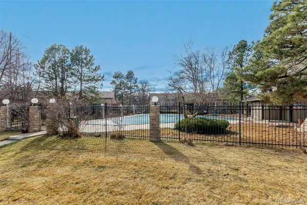 a view of a backyard with of the house