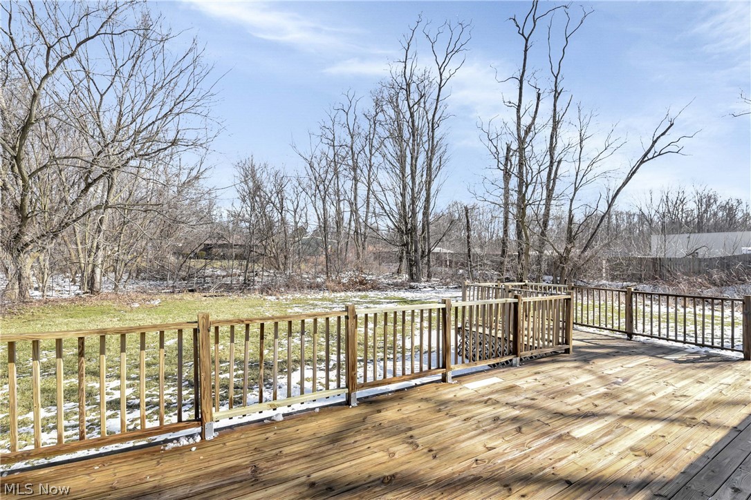 6672 Cleveland Road Ravenna, OH 44266 - Photo 7 of 34 Wood deck off back of house