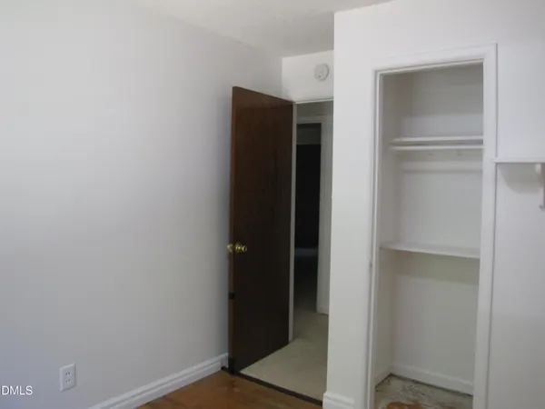 a view of closet area