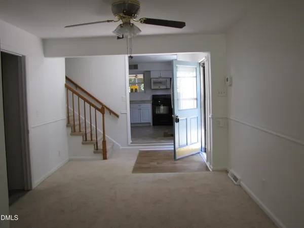 a view interior of a house with hallway