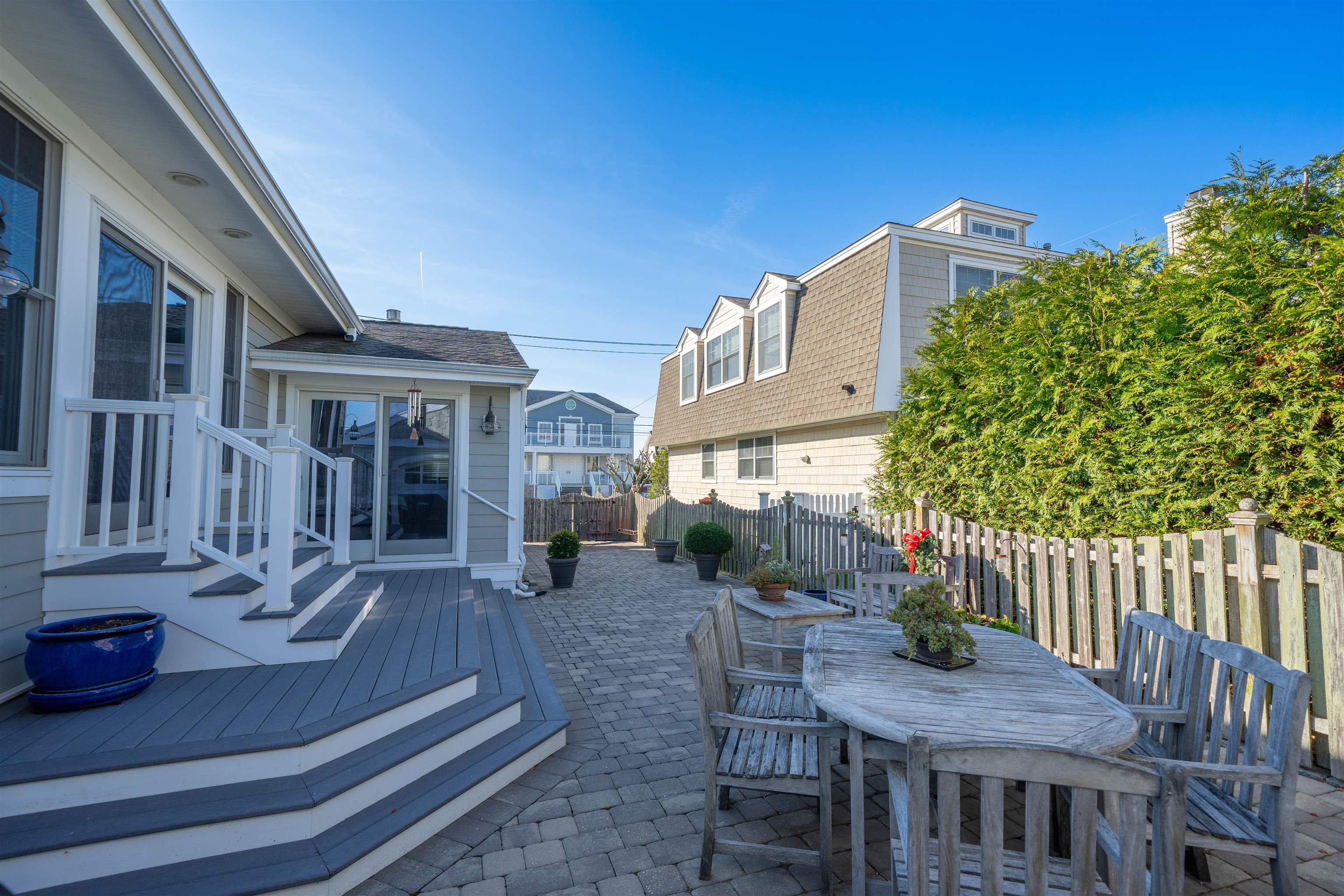 273 60th Street Avalon, NJ 08202 - Photo 25 of 33 a view of a house with backyard and sitting area
