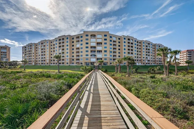 a view of a large building