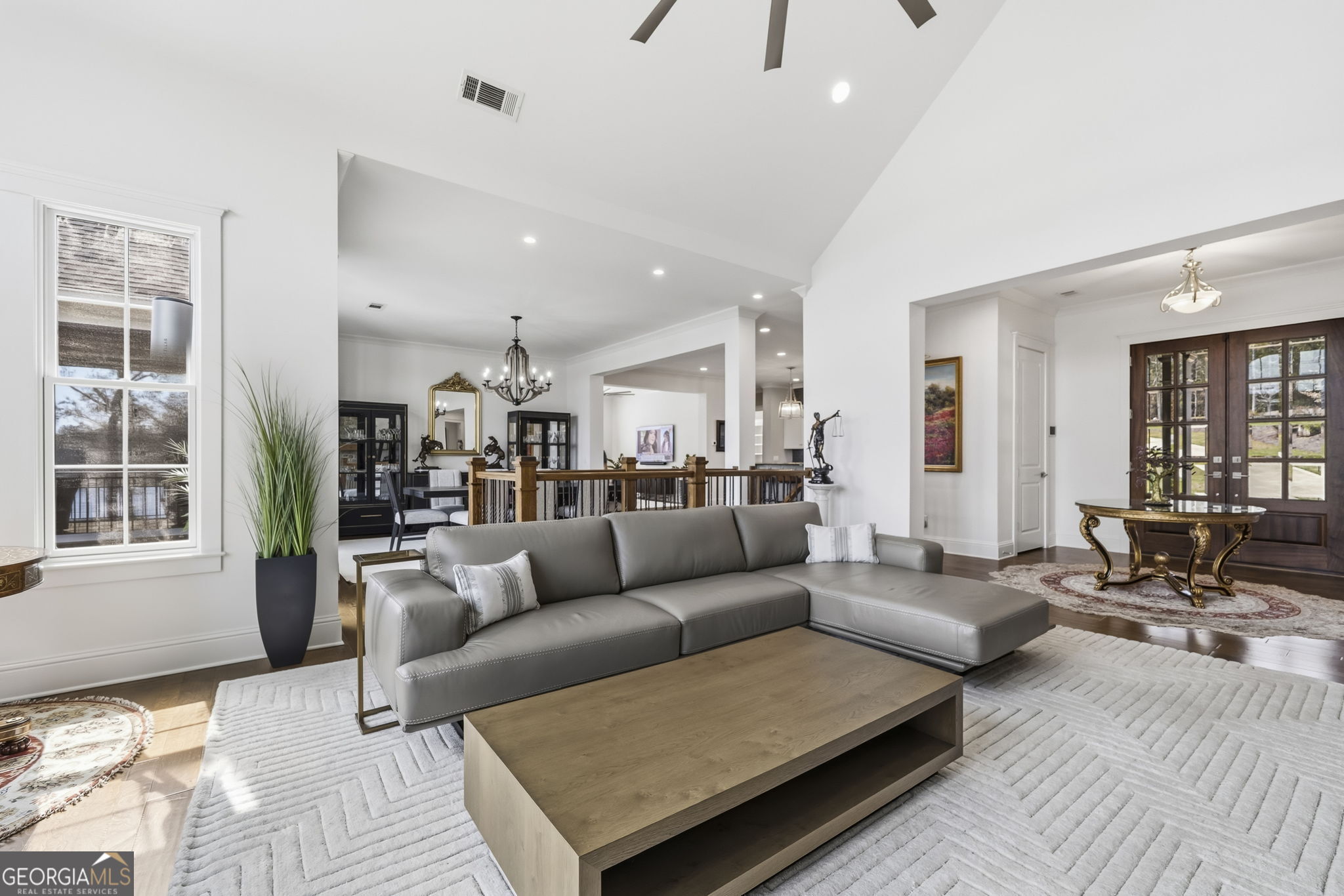 1060 Rdg Grv Court Greensboro, GA 30642 - Photo 11 of 68 a living room with furniture and view of kitchen