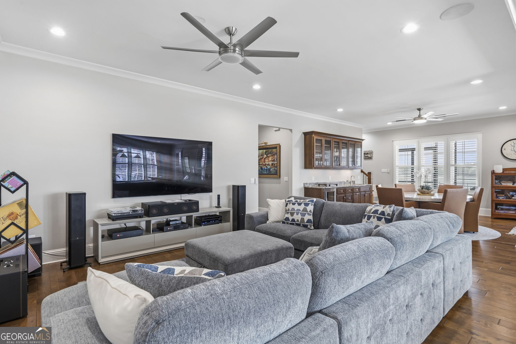 1060 Rdg Grv Court Greensboro, GA 30642 - Photo 42 of 68 a living room with furniture and a flat screen tv