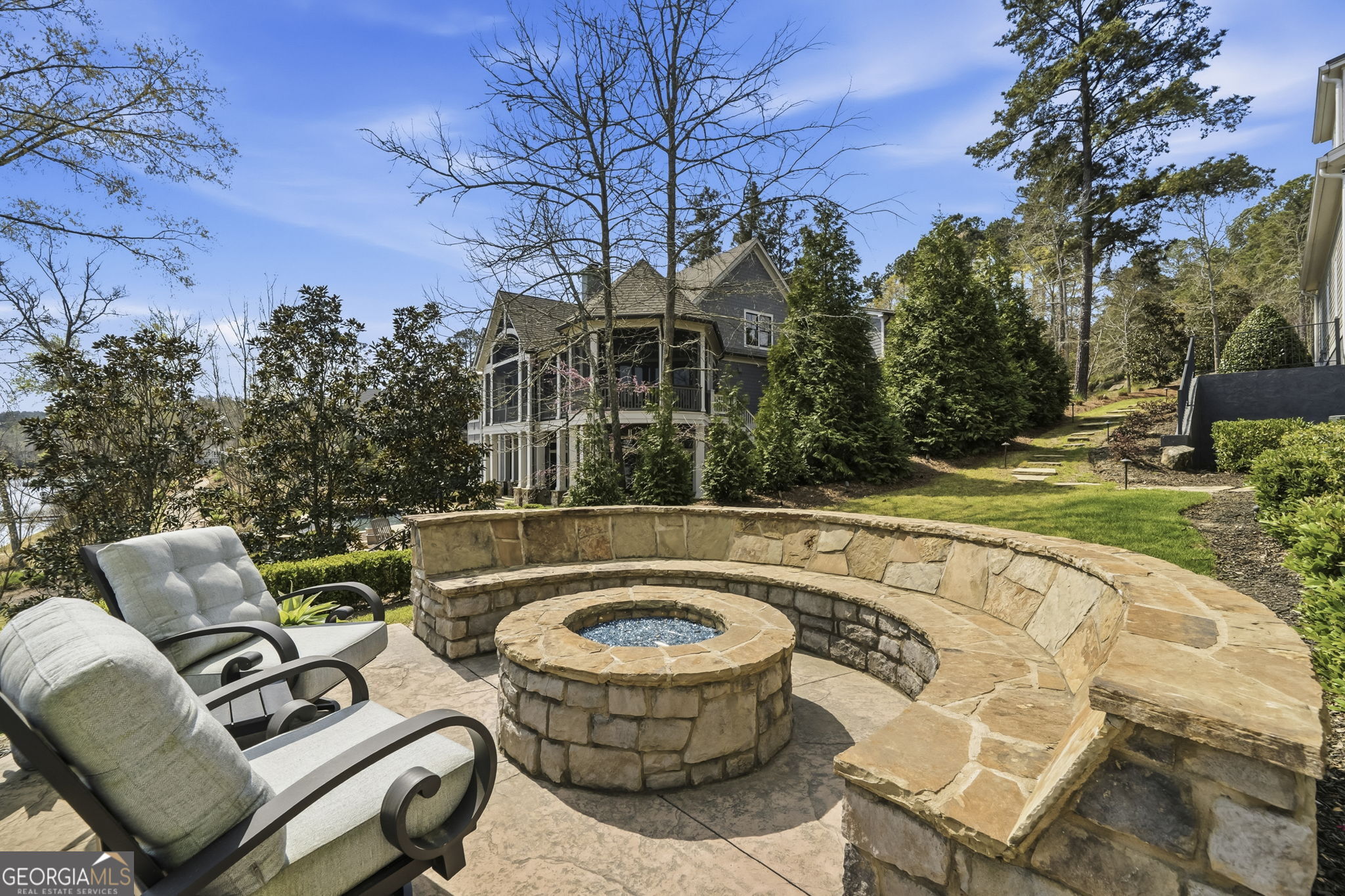 1060 Rdg Grv Court Greensboro, GA 30642 - Photo 62 of 68 a view of a chairs and table in the patio