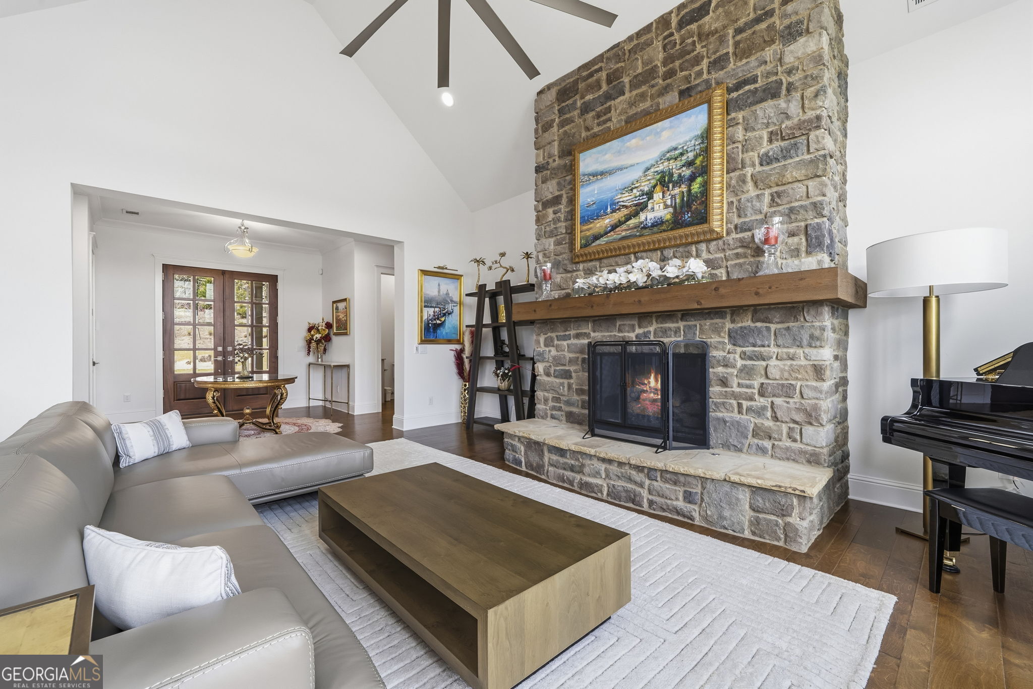 1060 Rdg Grv Court Greensboro, GA 30642 - Photo 10 of 68 a living room with furniture and a fireplace