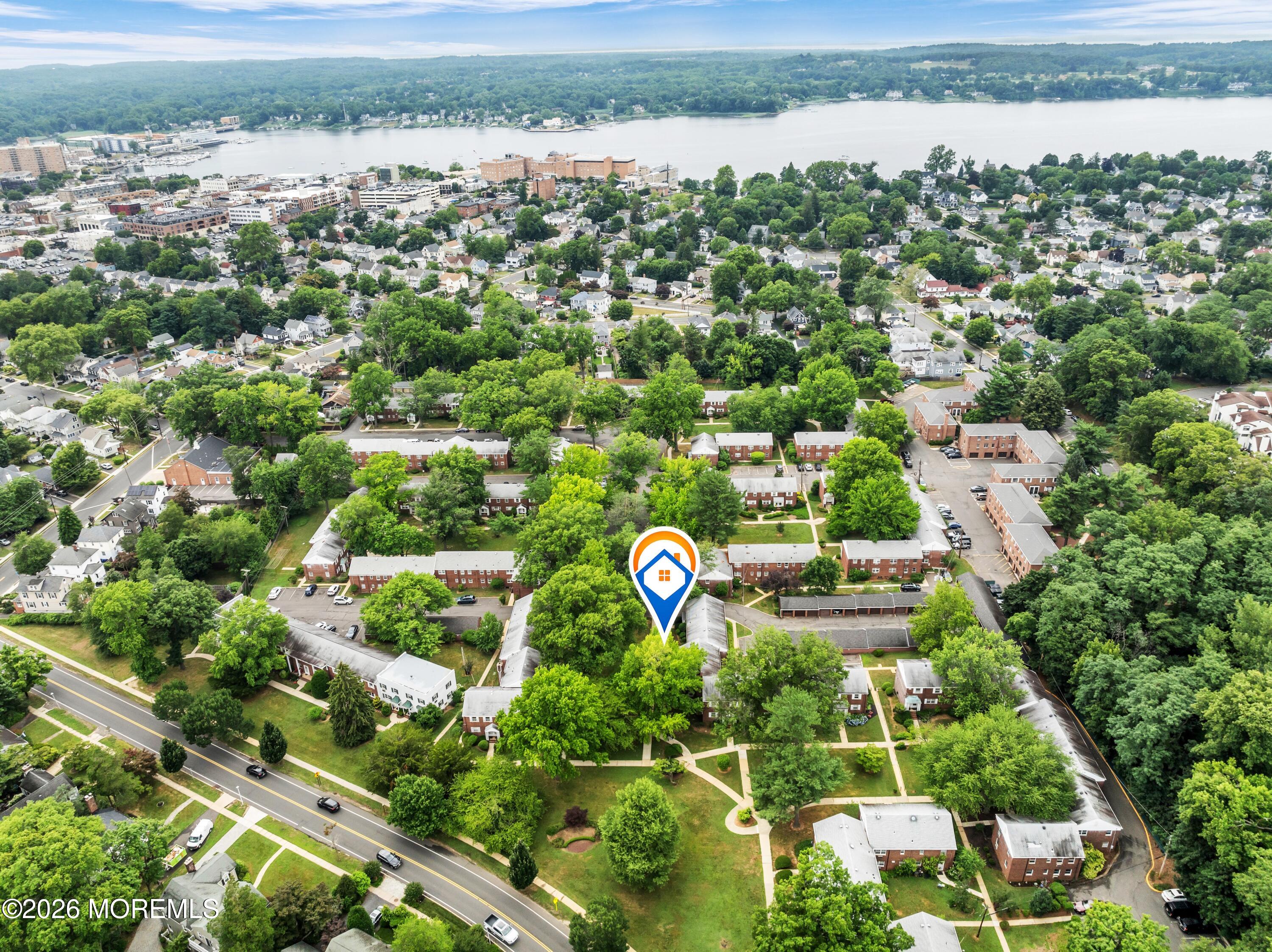 85 Manor Drive Red Bank, NJ 07701 - Photo 19 of 31 Aerial Looking North