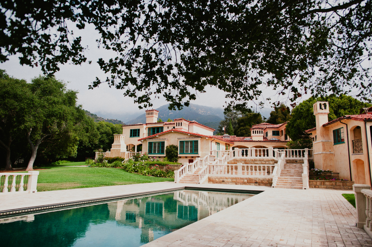 1565 Las Tunas Road Montecito, CA 93108 - Photo 11 of 11 a front view of a house with garden