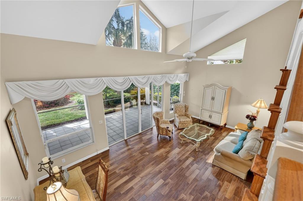8534 Chase Preserve Drive Naples, FL 34113 - Photo 27 of 44 Living room aerial