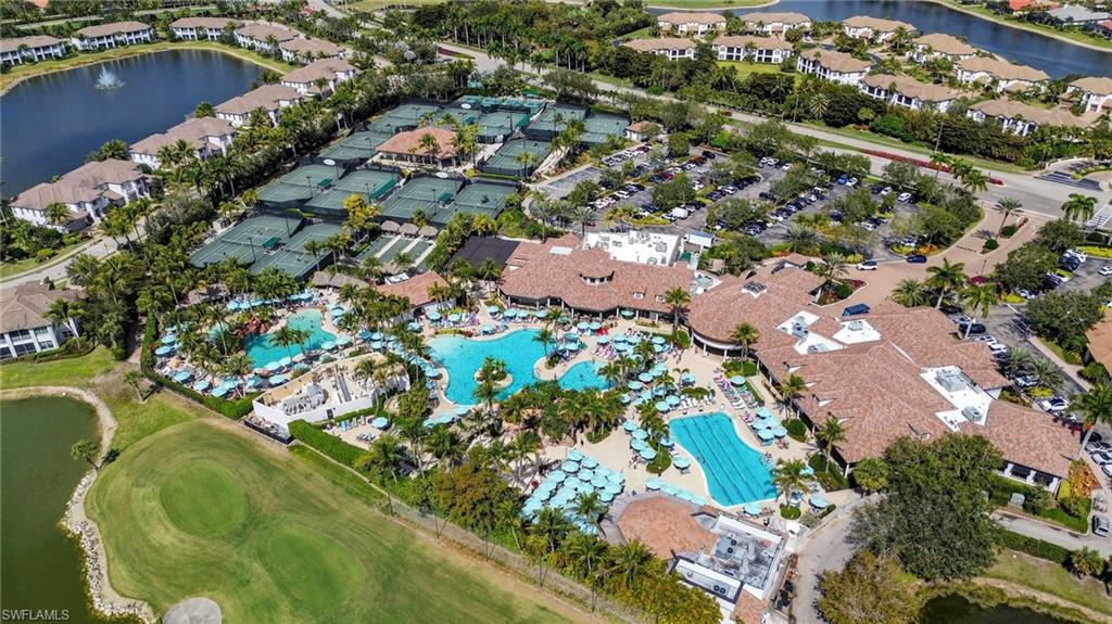 8534 Chase Preserve Drive Naples, FL 34113 - Photo 35 of 44 Aerial view of nearby Players Club and Spa
