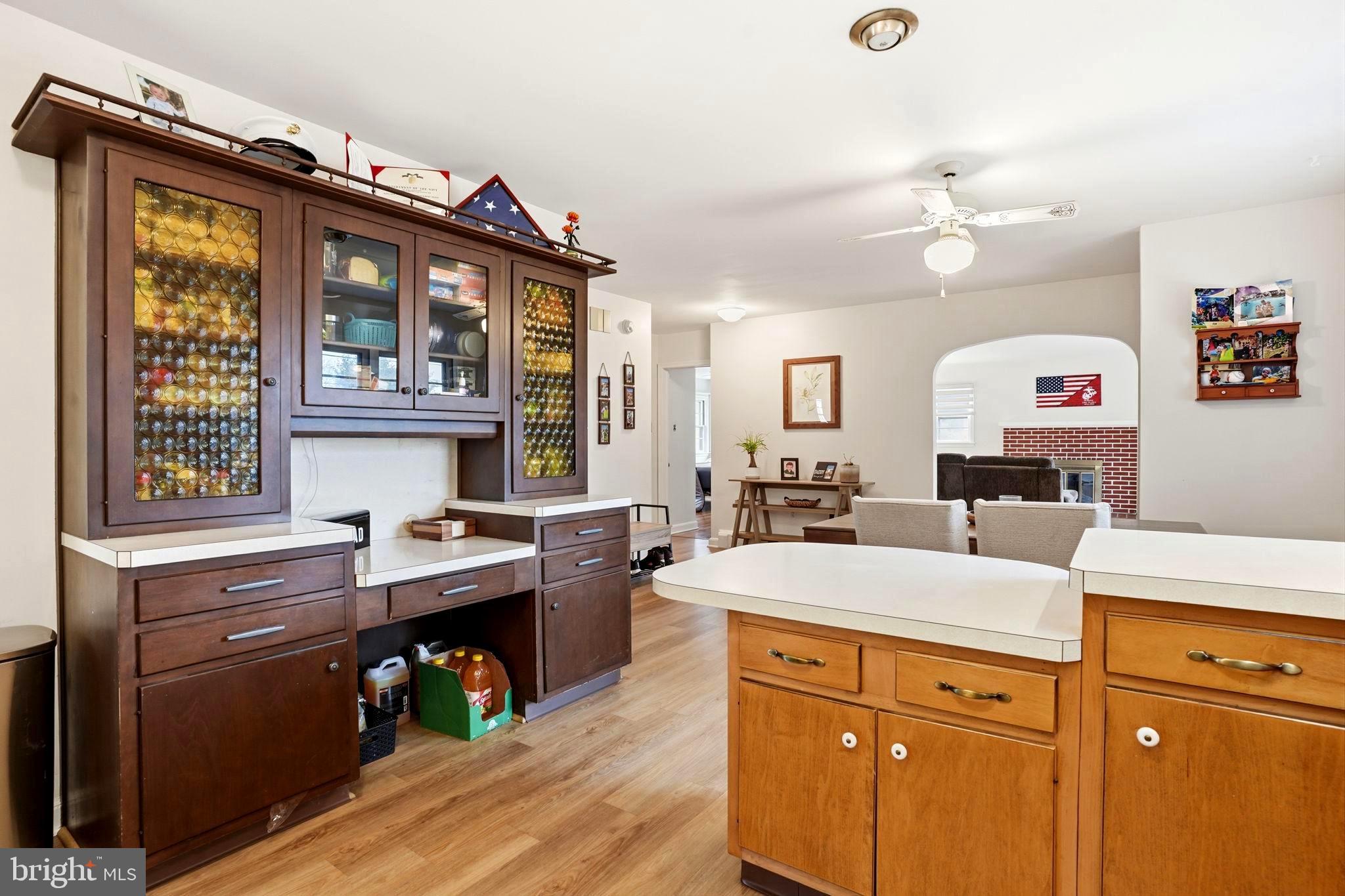 116 Green Street Green Lane, PA 18054 - Photo 11 of 38 a kitchen that has a lot of cabinets in it and wooden floors