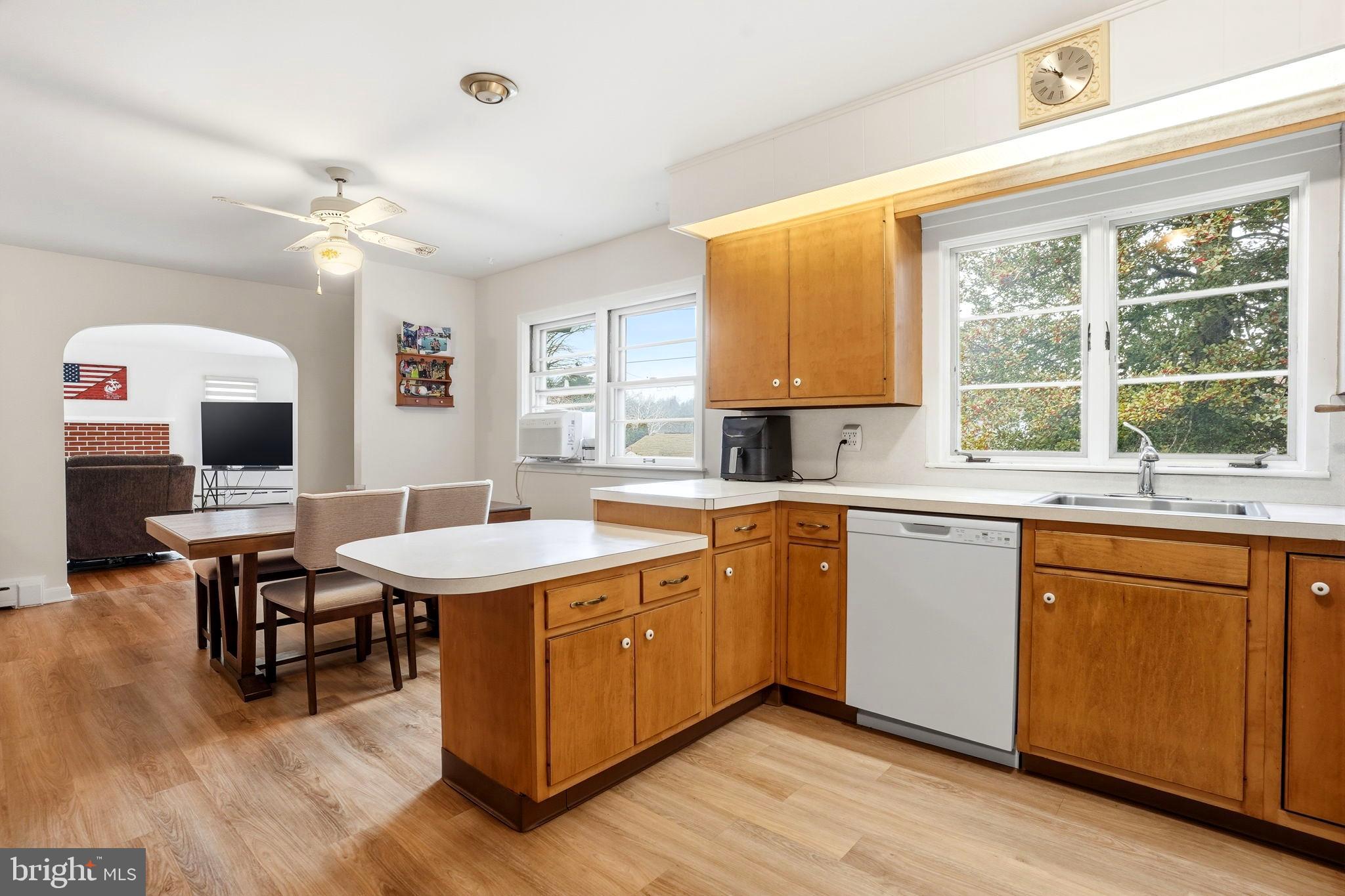 116 Green Street Green Lane, PA 18054 - Photo 10 of 38 a kitchen with a sink cabinets and wooden floor
