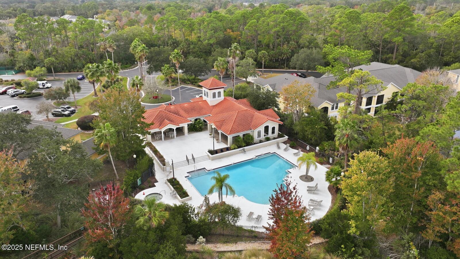 1810 Vista Cove Road St. Augustine, FL 32084 - Photo 12 of 43 an aerial view of residential houses with outdoor space and trees