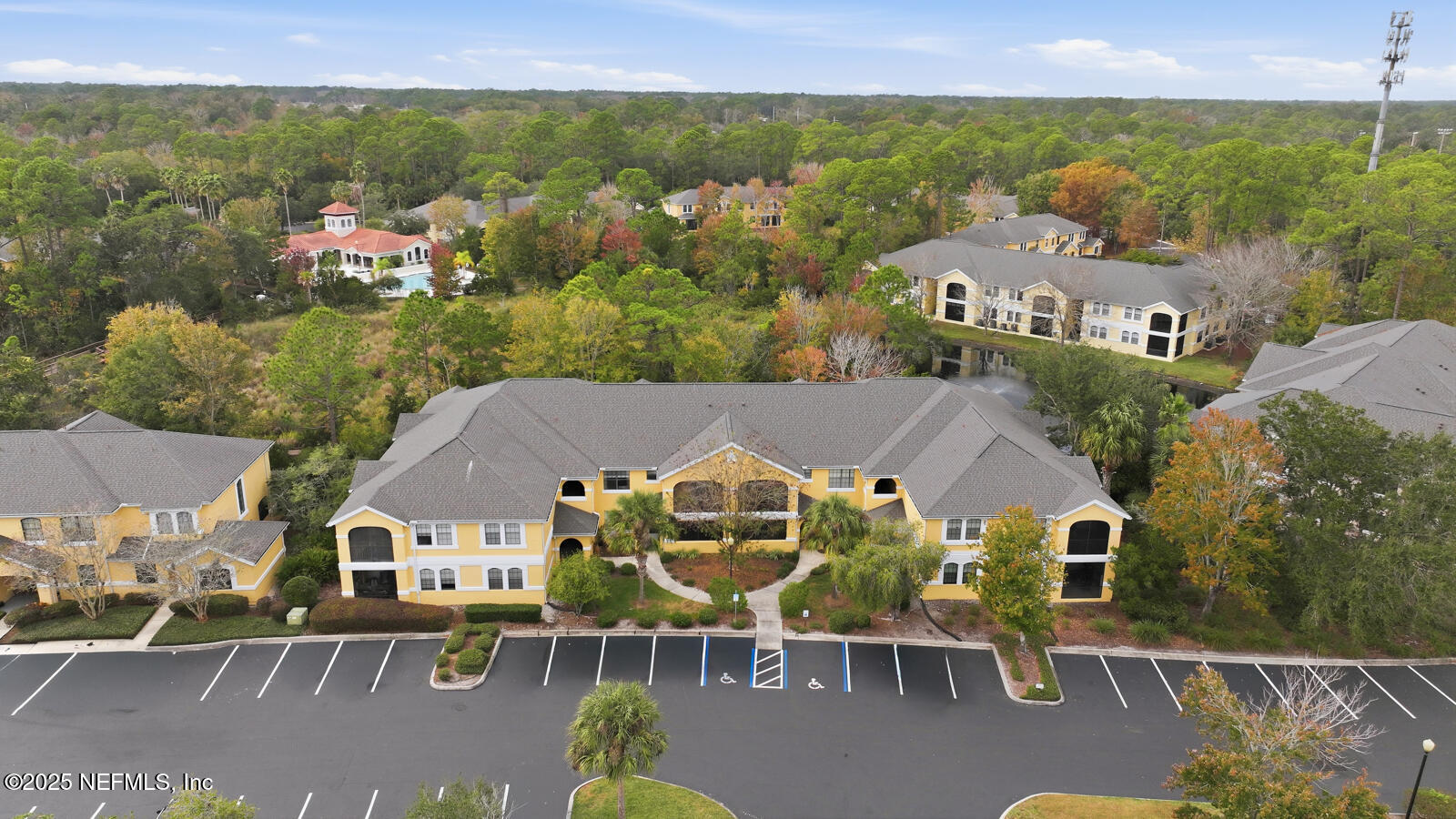 1810 Vista Cove Road St. Augustine, FL 32084 - Photo 3 of 43 an aerial view of a house with a garden