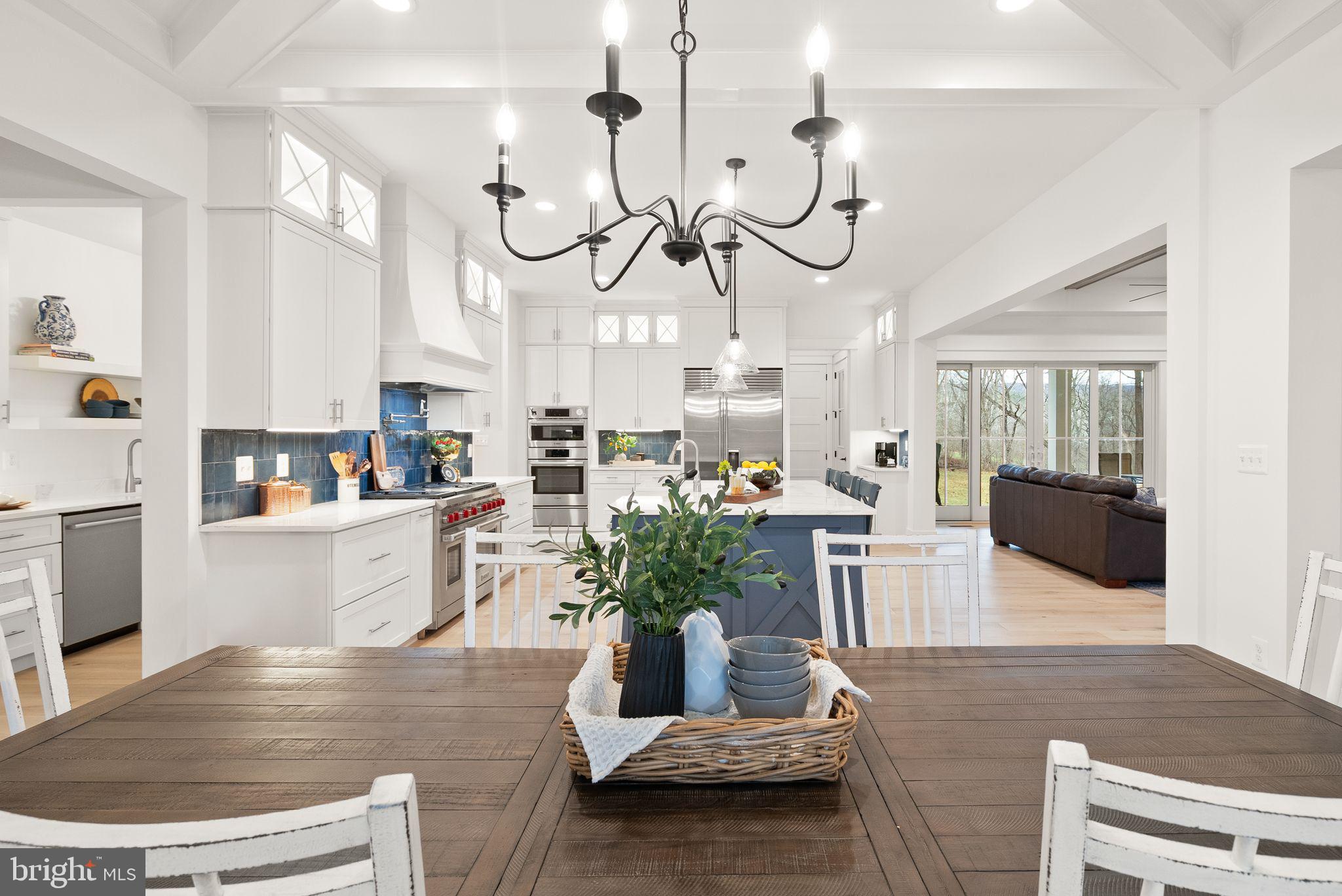17819 Yatton Road Round Hill, VA 20141 - Photo 92 of 92 Dining Table View to Open Floorplan