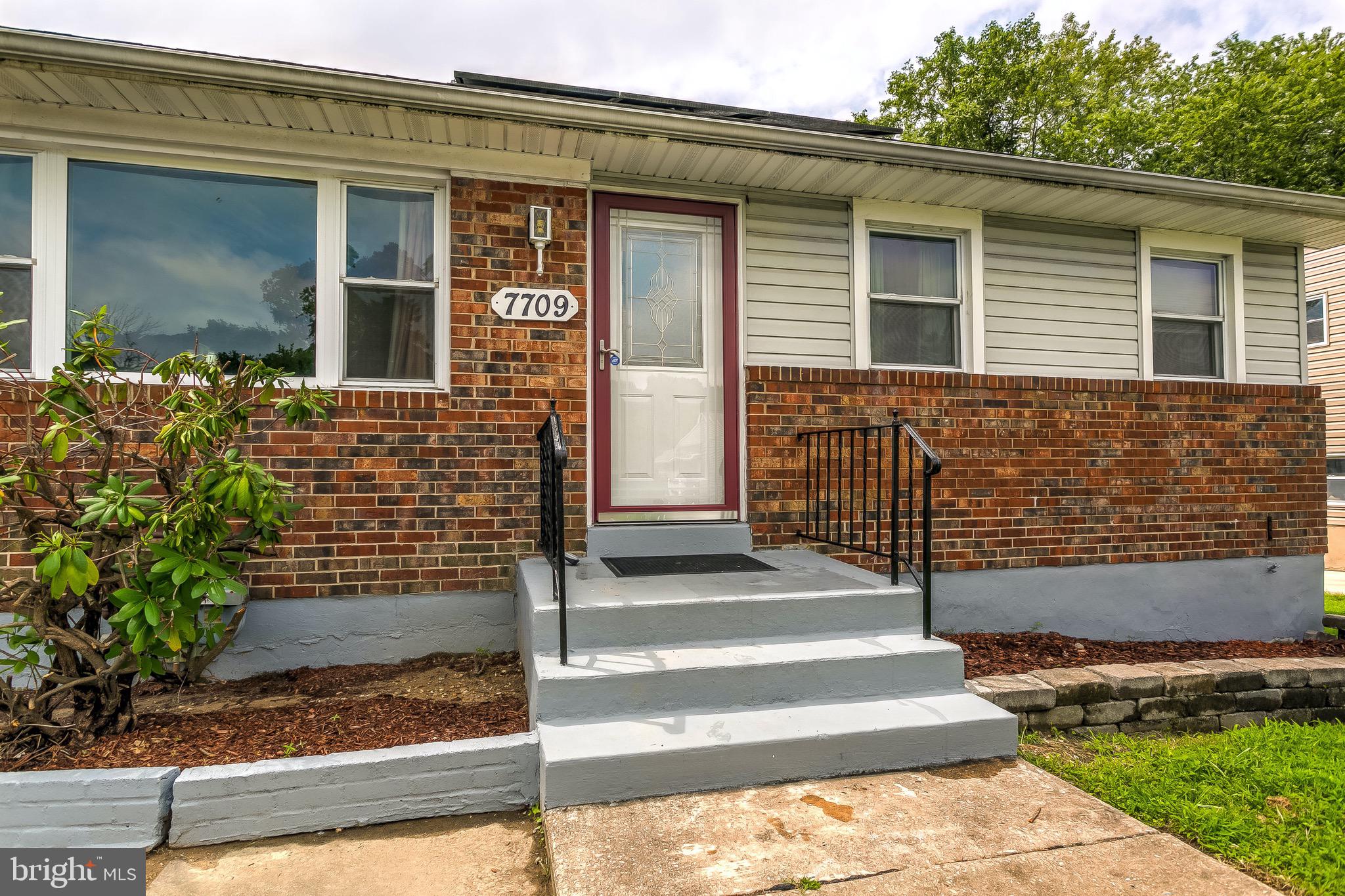 7709 Beekay Road Baltimore, MD 21219 - Photo 3 of 35 Mostly Brick Front!