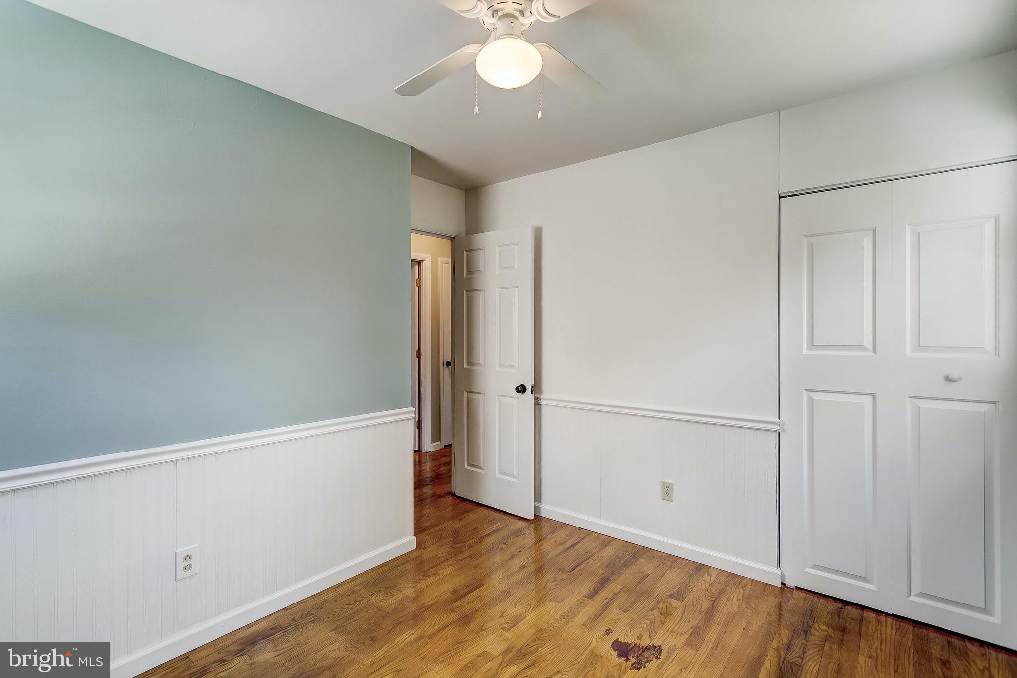 7709 Beekay Road Baltimore, MD 21219 - Photo 24 of 35 Ceiling Fan! Four Panel Closet Door!