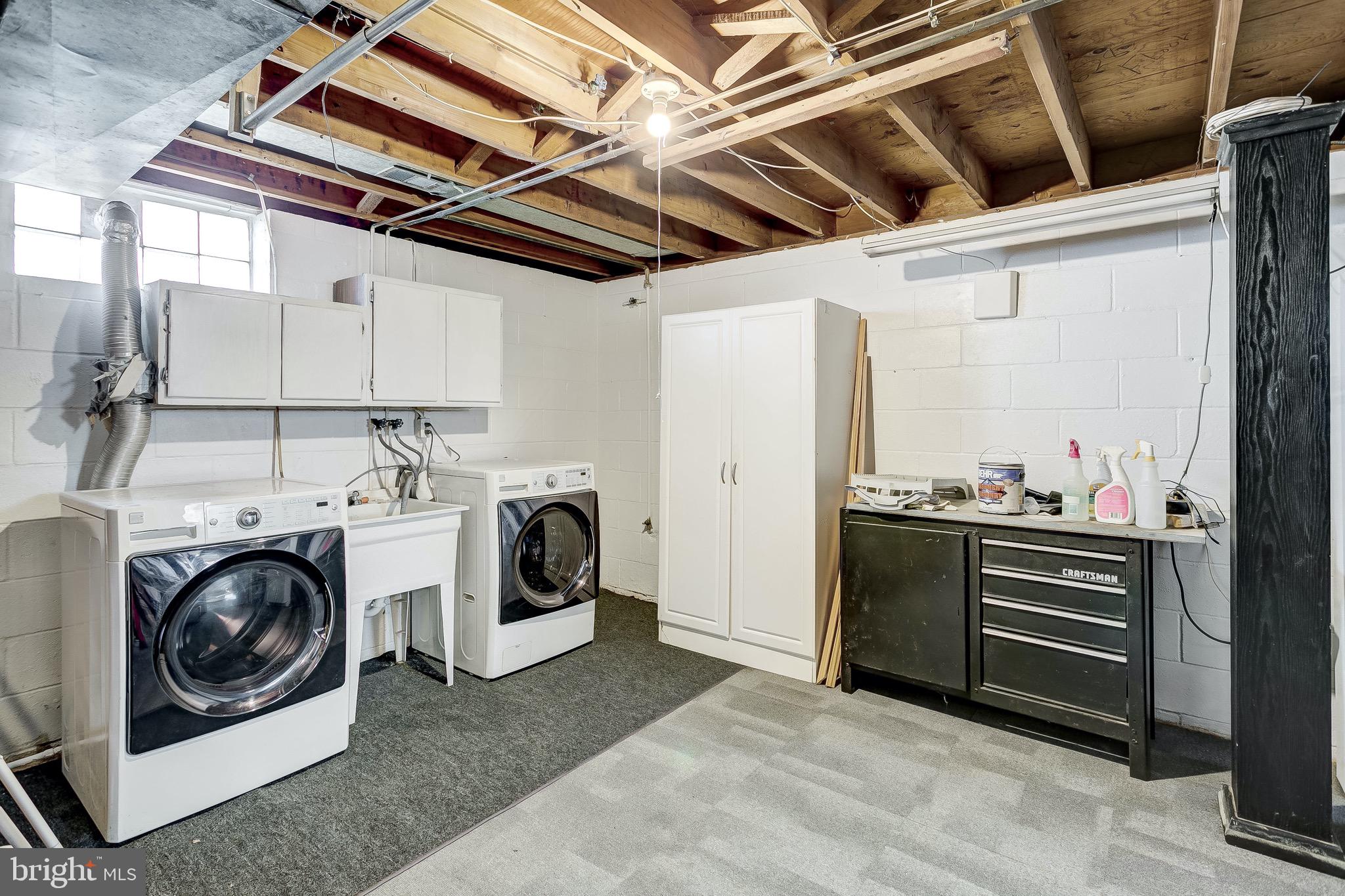 7709 Beekay Road Baltimore, MD 21219 - Photo 25 of 35 Front Load Washer & Dryer!