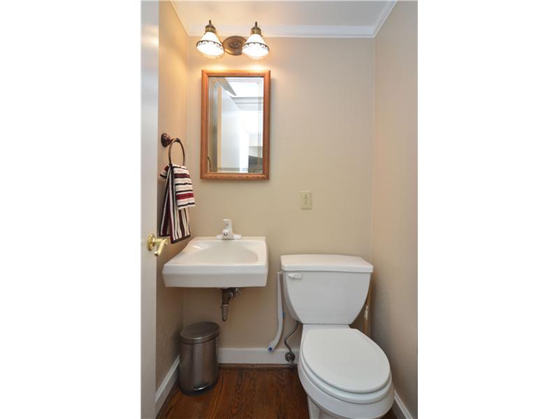 354 Midway Road Mt. Lebanon, PA 15216 - Photo 12 of 24 Partial Bath. Convenient powder room on main floor is freshly painted.