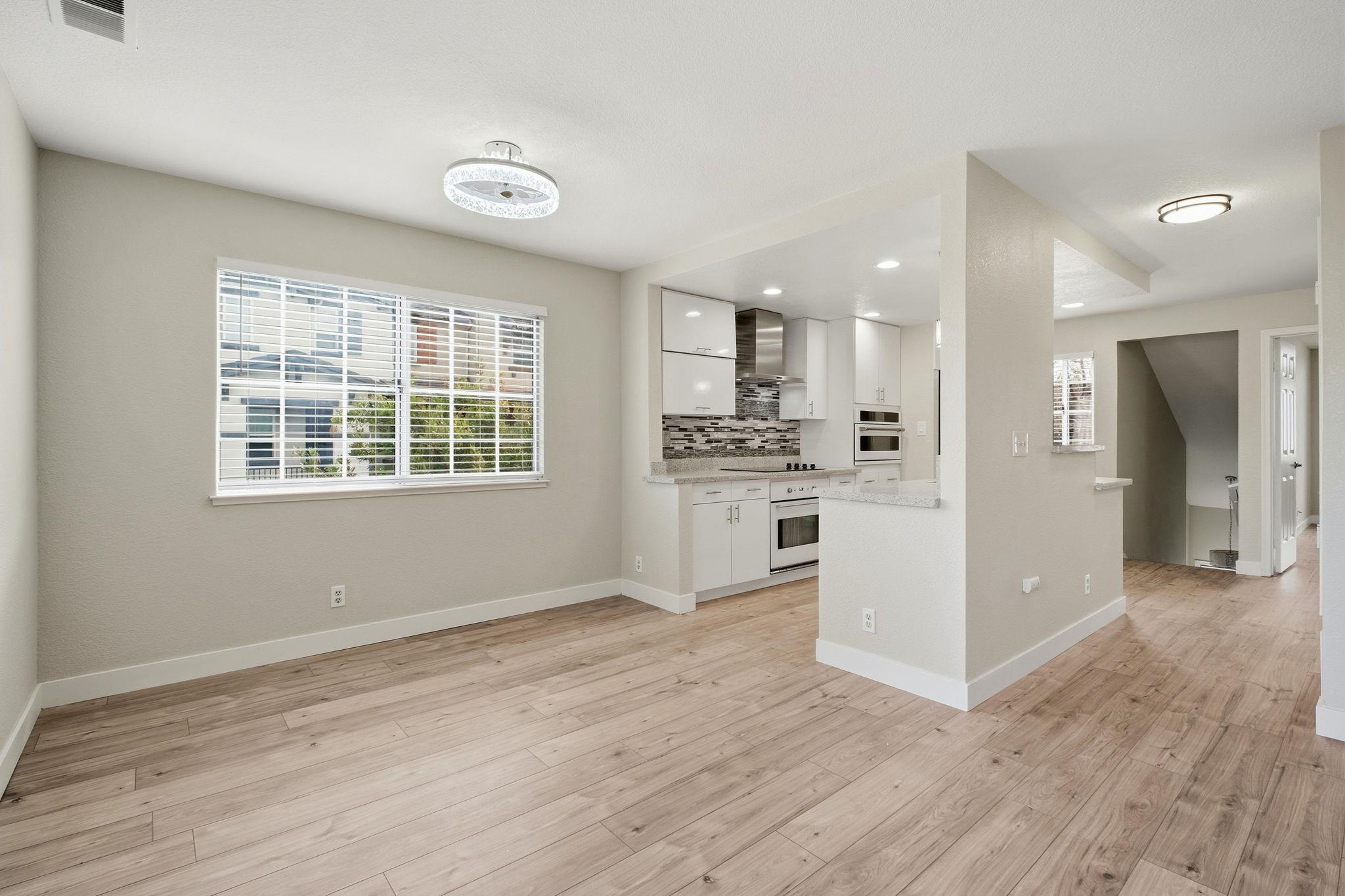 58 Trestle Drive Hayward, CA 94544 - Photo 16 of 36 a view of kitchen with wooden floor and electronic appliances