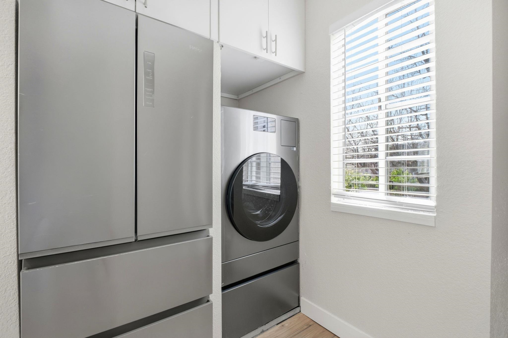 58 Trestle Drive Hayward, CA 94544 - Photo 25 of 36 a close view of washer and dryer