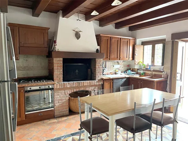 a front view of a building with exposed radiator