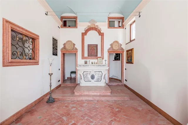 a view of a livingroom with wooden floor