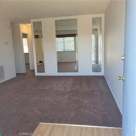 view of room with window