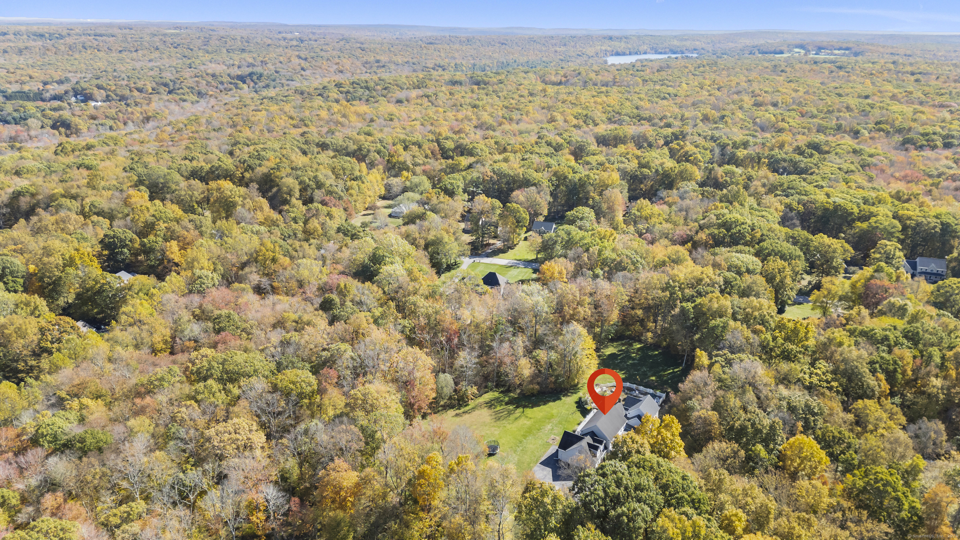 63 Taylor Road Colchester, CT 06415 - Photo 40 of 40 an aerial view of a houses with a yard