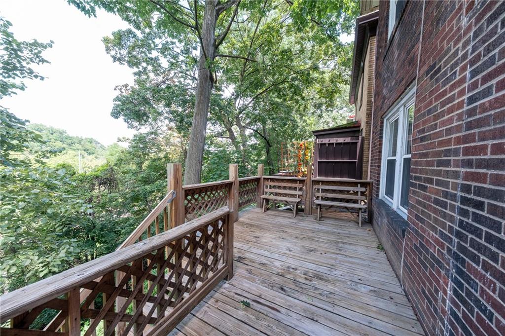 7315 Whipple Street Pittsburgh, PA 15218 - Photo 9 of 24 a view of balcony and deck