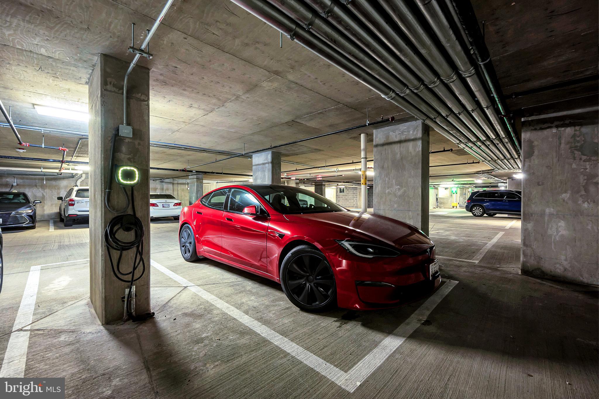 4915 Hampden Lane, Unit 204 Bethesda, MD 20814 - Photo 25 of 31 a car parked in a garage