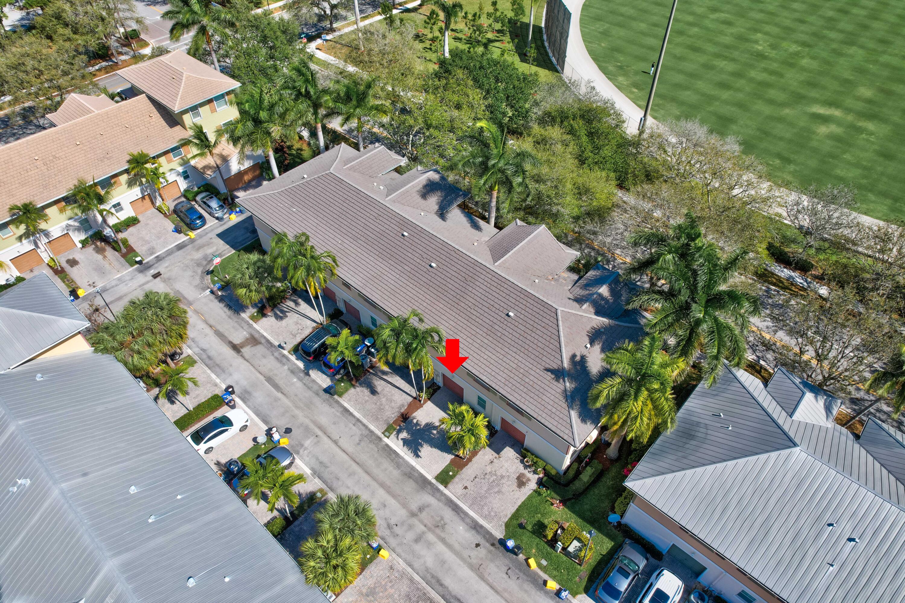 4166 Stadium Drive Jupiter, FL 33458 - Photo 32 of 36 4166 Stadium Aerial 1 Back View