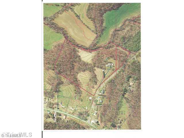 2158 Luffman Road Ronda, NC 28670 - Photo 12 of 12 Aerial View. 15.3 ACRES with modern home and long creek frontage