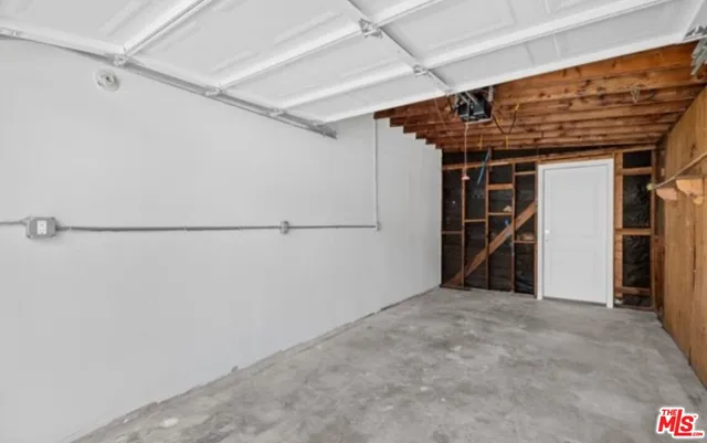 a view of a room with an empty space