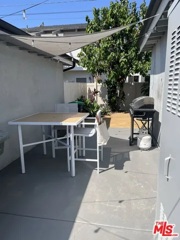 view of an outdoor space with seating area