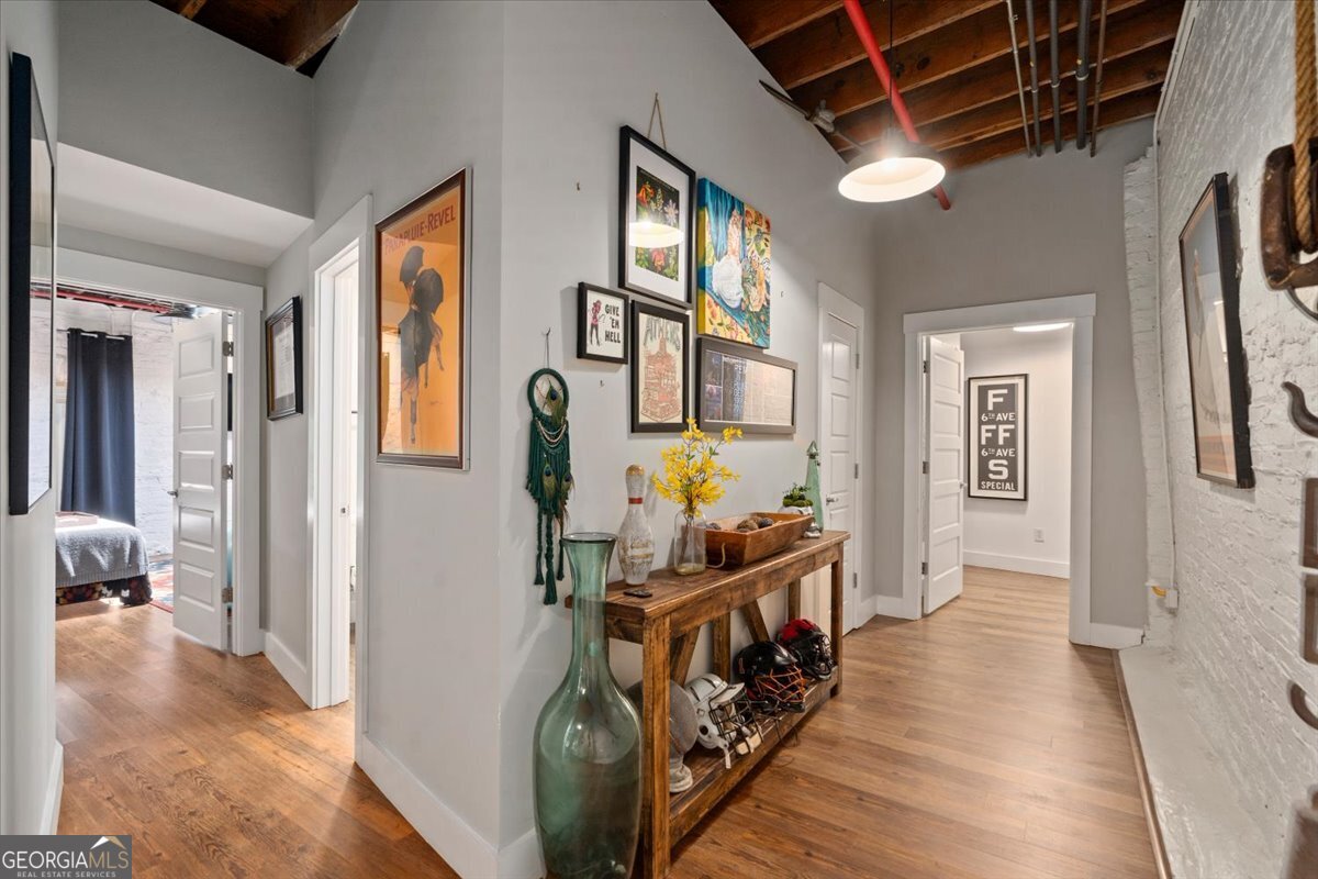 585 White Circle, Unit 402 Athens, GA 30605 - Photo 15 of 44 a view of an entryway with wooden floor