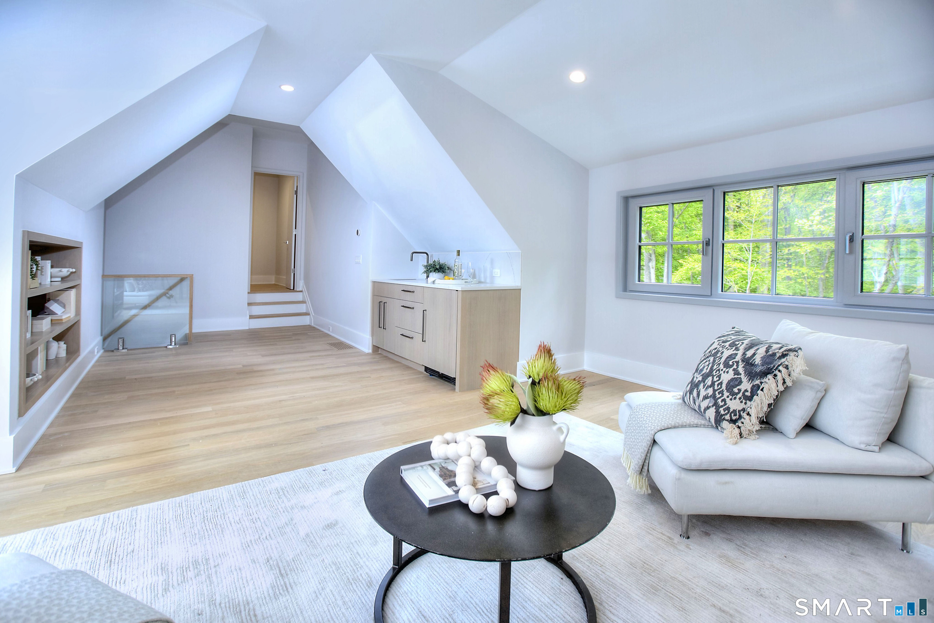 159 Easton Road Westport, CT 06880 - Photo 23 of 40 And over on that side of the home - a private staircase leads upstairs to office number two.