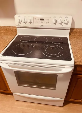 a close view of washer and dryer