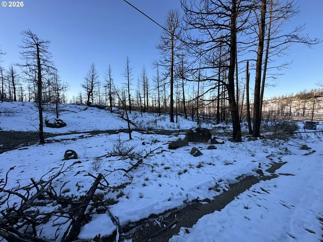 a view of a covered with snow