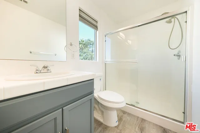 a view of hallway with washer and dryer