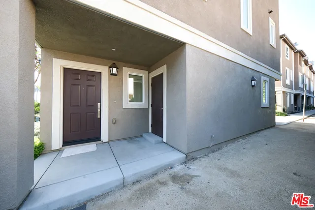 a view of front door and porch