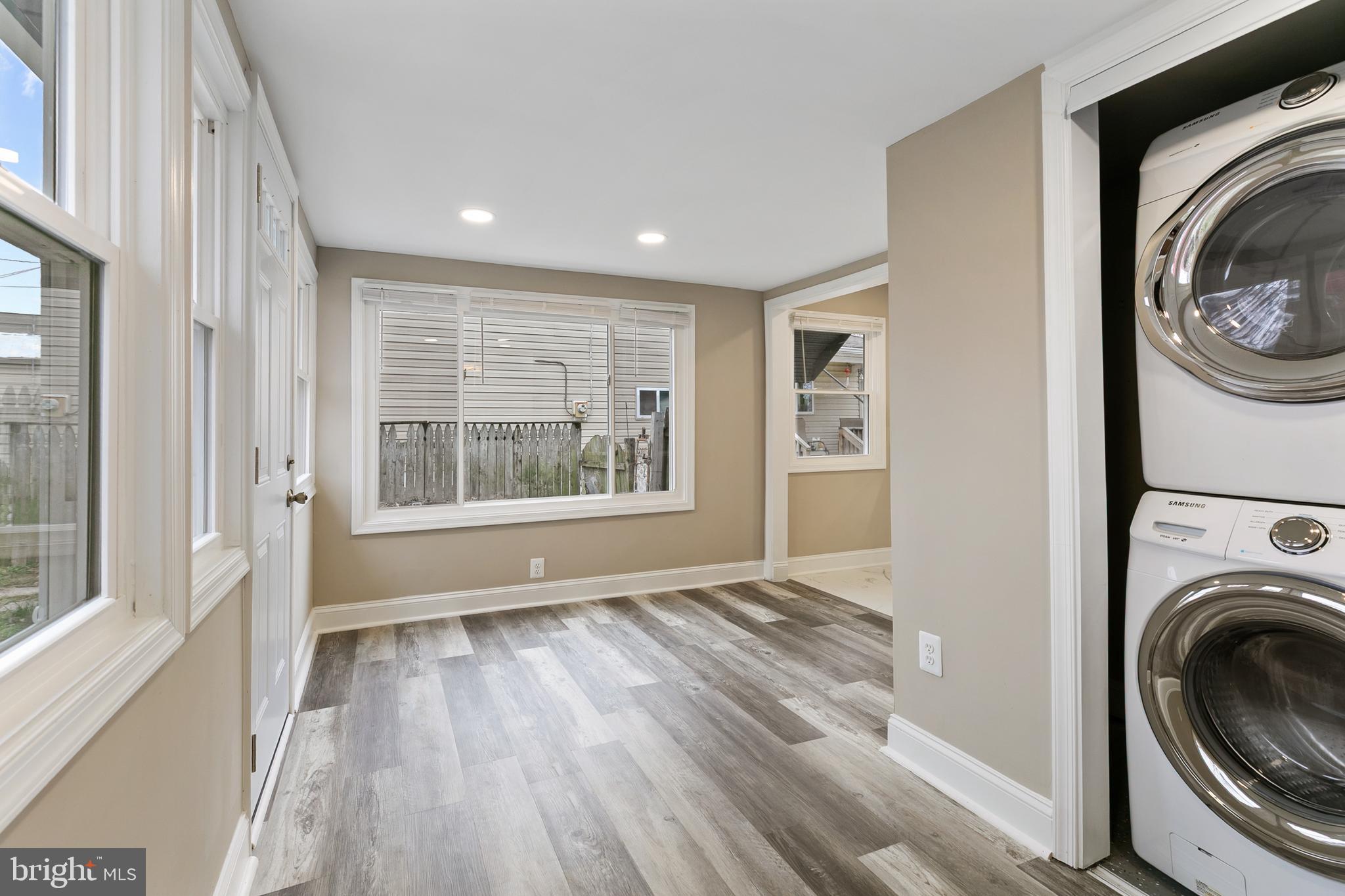 8 Control Court Middle River, MD 21220 - Photo 12 of 24 a view of empty room with washer and dryer