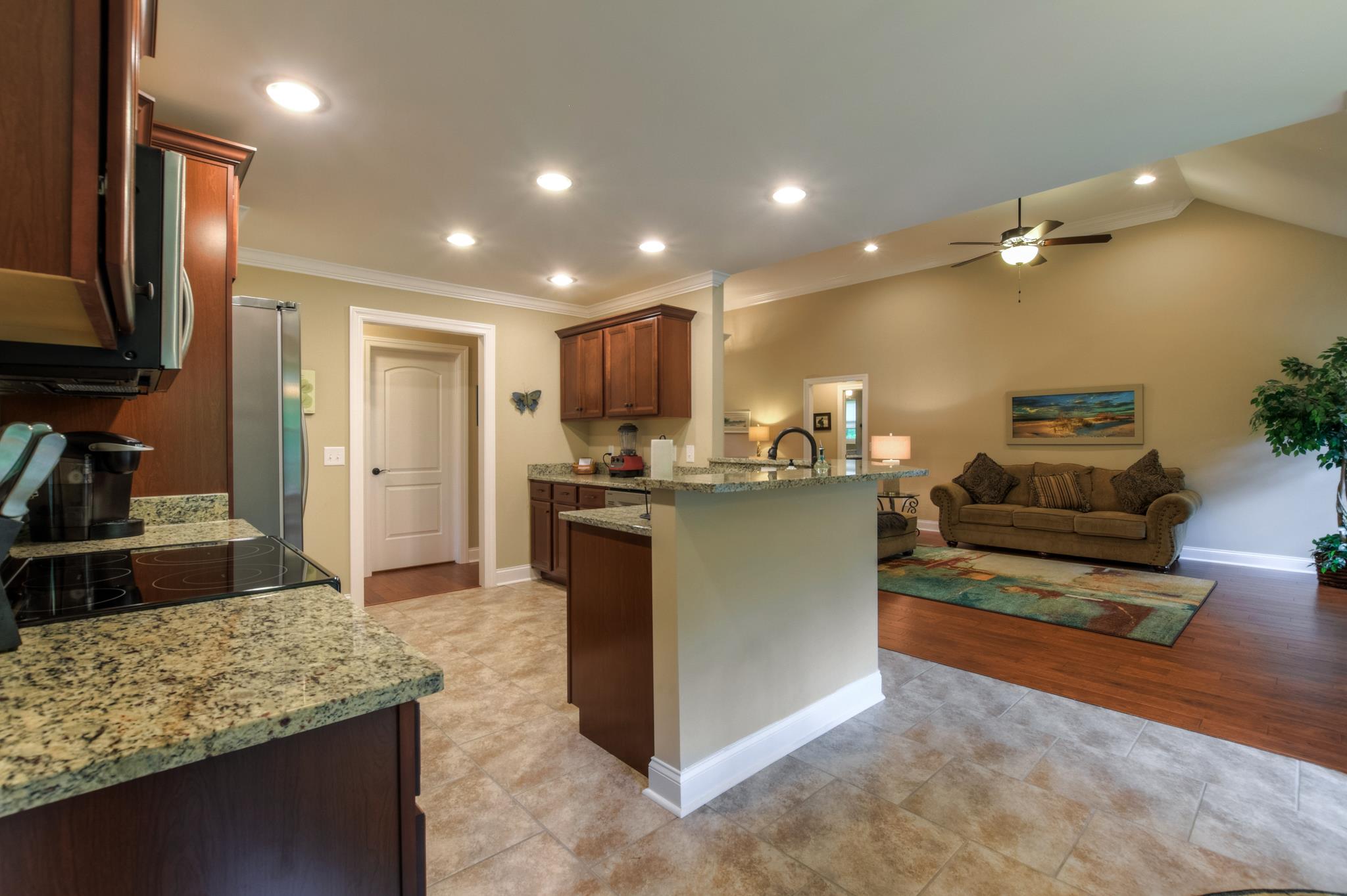 158 Abbey Road Lebanon, TN 37090 - Photo 7 of 30 a kitchen with kitchen island granite countertop lots of counter top space