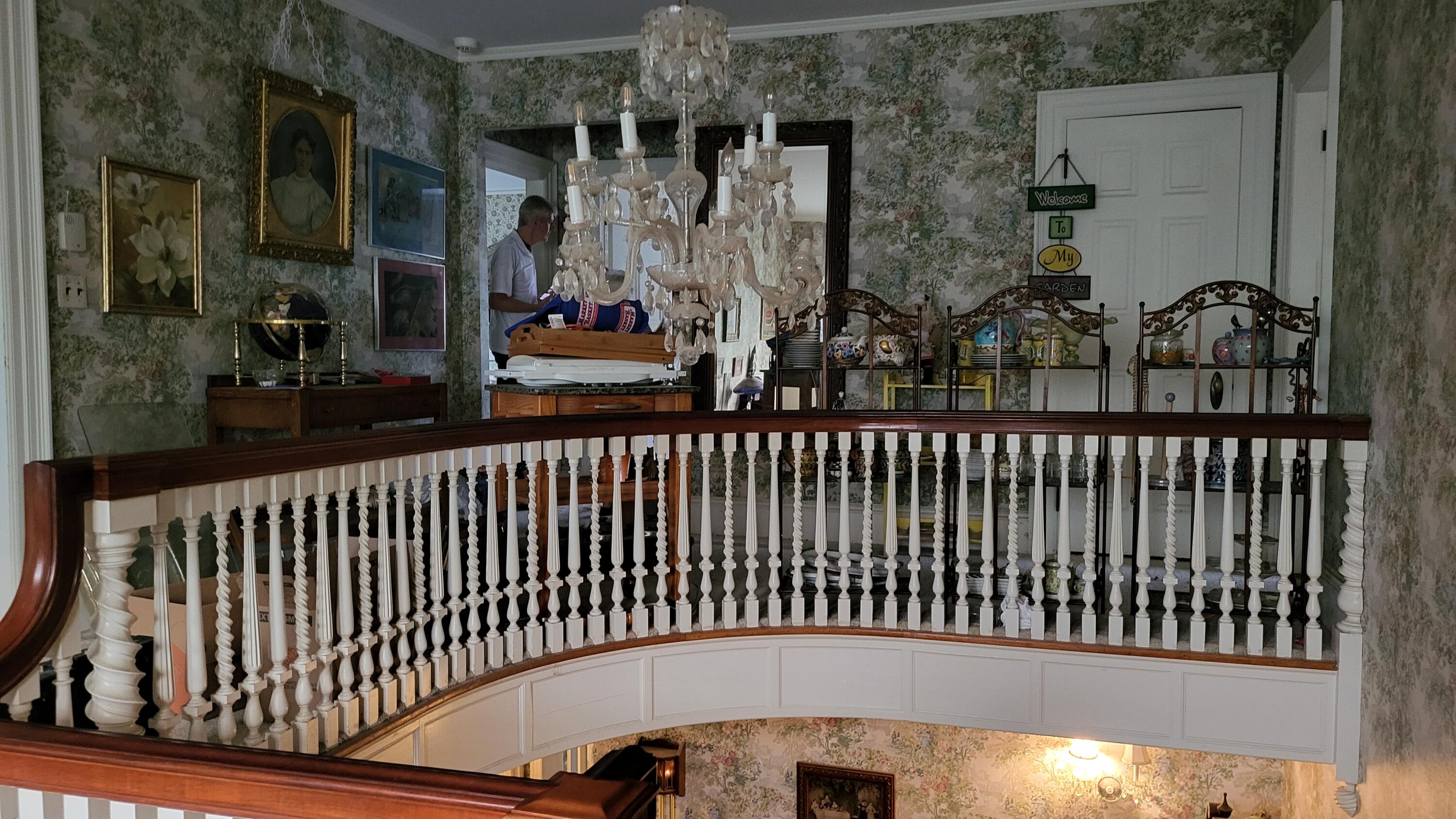 405 Pine Street Rumford, ME 04276 - Photo 12 of 24 Staircase from 2nd Floor